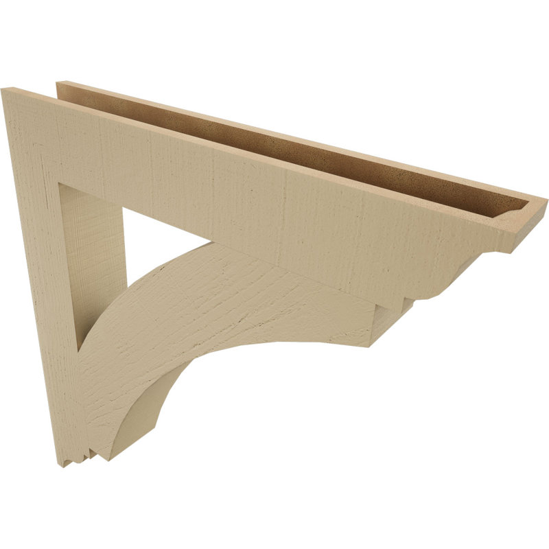Support en bois de cèdre brut Thorton, H 36 po x l 5,5 po x P 36 po