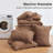 Love's cabin Seersucker Queen Comforter Set-137000014-137000025