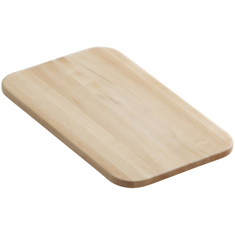 Planche à découper en bois franc kohler marsala pour éviers de cuisine Executive Chef