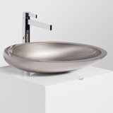 Vetro Freddo 25.6'' L Bathroom Sink