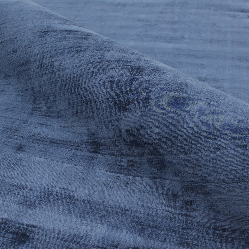 Lux Area Rug in Navy, Runner 2.6' x 12'