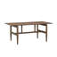 Ensemble de salle à manger moderne avec chaises incurvées 7 pièces Hudson-751065125
