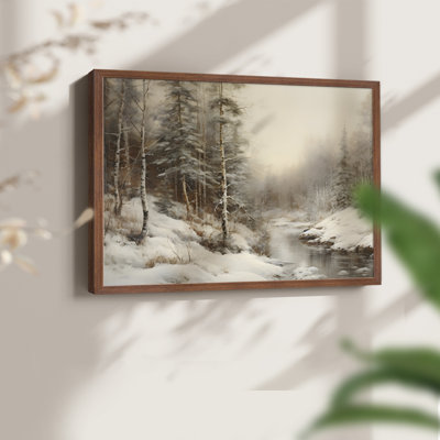 Paysages rétro-DCCDXL-Reproduction encadrée - réversible