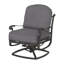 Florence Swivel Rocking Lounge Chair with Cushions-1028340992-1028341007
