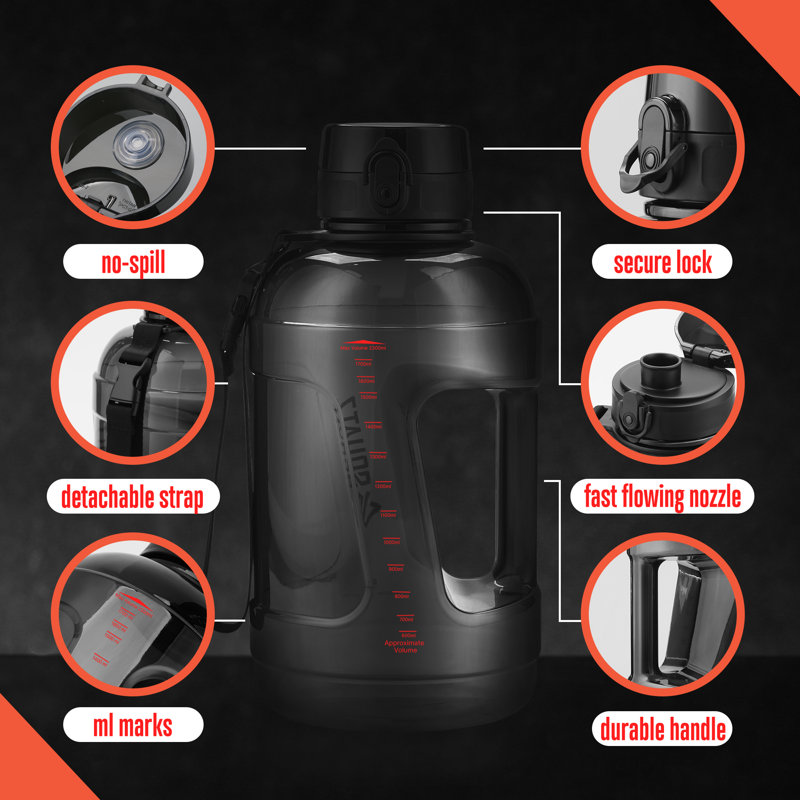 2300 ml Bouteille d'eau Sports Big