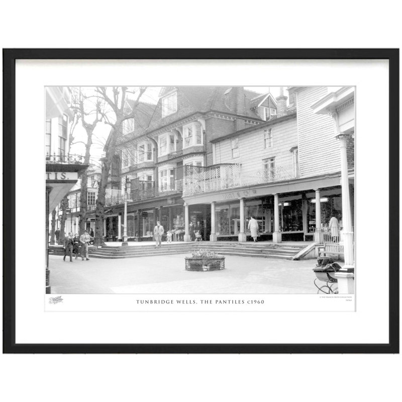 Tunbridge Wells, The Pantiles C1960 by Francis Frith - Single Picture Frame Print, 28cm H x 36cm W x 2.3cm D