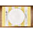 Cabana Polyester Striped Rectangle Placemat-50562239