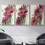 «Poppy Summer I», ensemble de 3 toiles encadrées-97711227-97711234