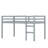Wooden Loft Bed With Ladder-1384386302