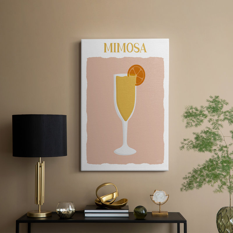 Mimosa - Cavas enveloppés de galerie, H 18 po x l 12 po