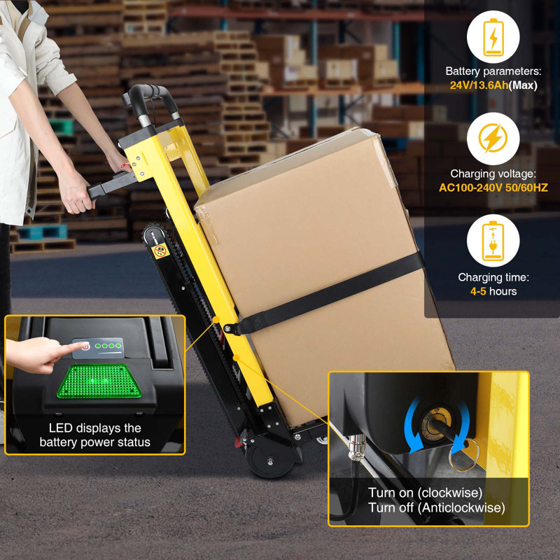 353 Lb. Capacity Foldable Hand Truck Dolly