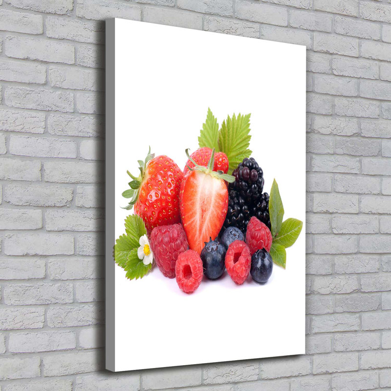 Forest Fruits - Wrapped Canvas Print