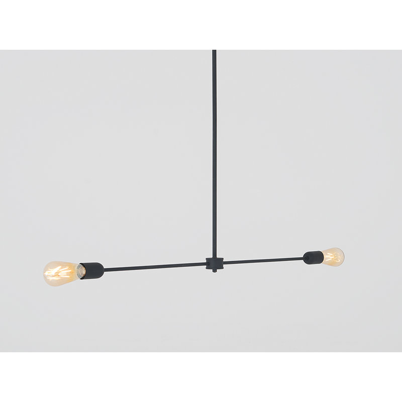 Triso 2 - Light Unique/Statement Pendant, Black