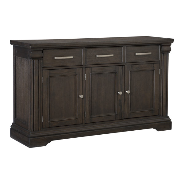 Rosalind Wheeler Mclin 60'' Wide 3 Drawer Sideboard & Reviews | Wayfair