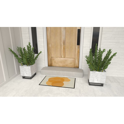 Rugs America Lianna Blueberry Jam LO15C 20"x31.5" Door and Kitchen Mat