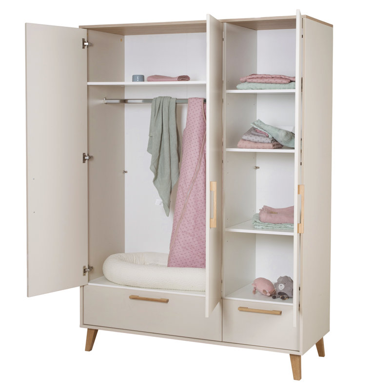 Jil 3 Door Wardrobe