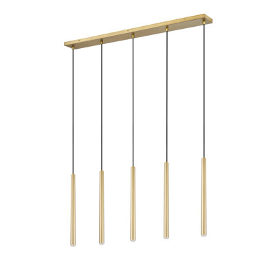 Mahlum 5 Light Linear Chandelier