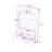 Chic Arched Mudroom Hall Tree with Adjustable Shelves and Hooks-932315383