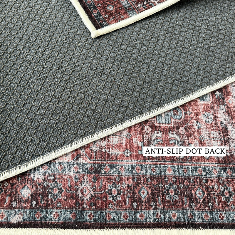 Tapis de couloir en coton naturel antidérapant sur mesure, Tapis de couloir 2 pi 1 po x 5 pi