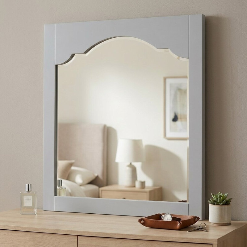 Dani gris 32,25 po X P 36 po Miroir H, Gray