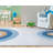 Asusena Kids Rugs Twilight Rainbow Modern Blue Area Rug-69876026