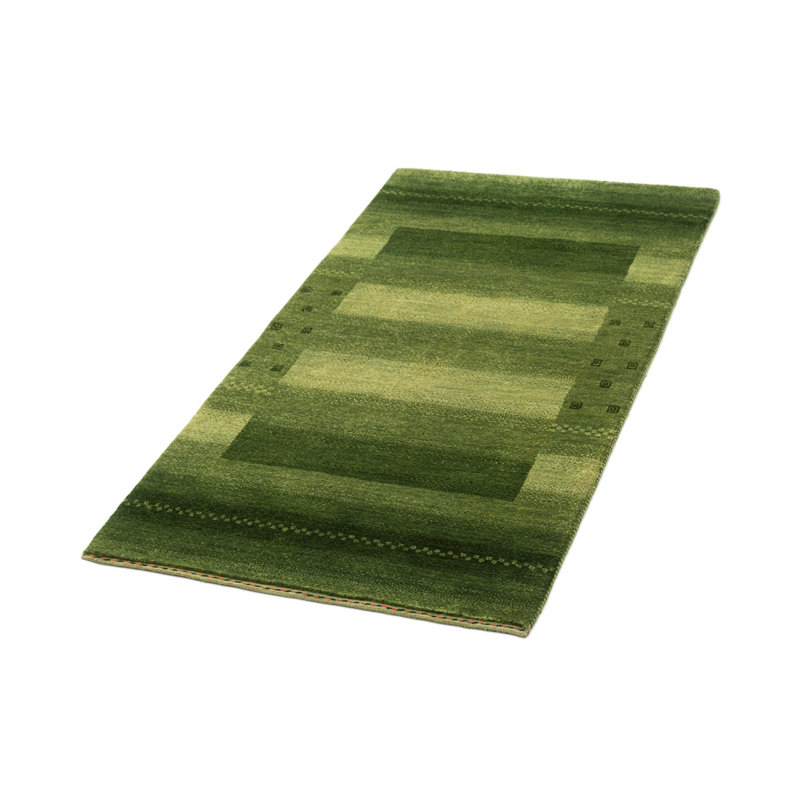 Tapis de couloir vert Jahiem