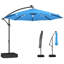 Élégant parasol de piscine, parasol d'extérieur, parasol de patio en porte-à-faux