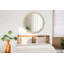 Huldar Glass Flat Wall Mirror