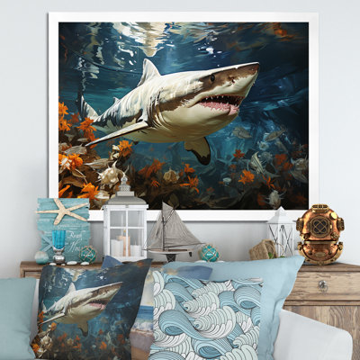 " Shark Ballet Painting "