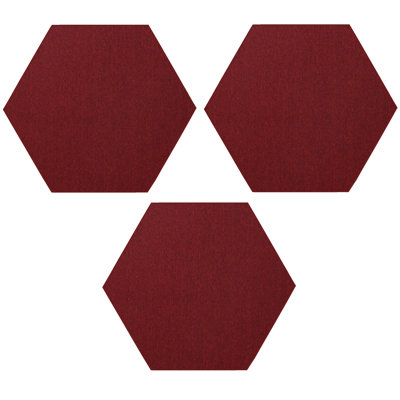 Maizley Furnish my Place Modern Indoor/Outdoor Commercial Solid Color Rug - Pet and Kids Friendly Rug, Stain Resistant, Floor Carpet for Living Room & Hallway, Wedding - Red