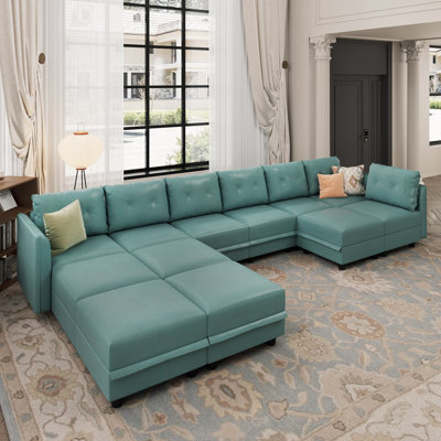 Brenno Upholstered 163 " Sleeper Sofa