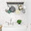 Kitchen Recipes Trailing Flowers 32.8' L x 21" W Wallpaper Roll-28969849