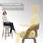 Curved Upholstered Swivel Counter Stools — Mid-Century Modern Design-750219750