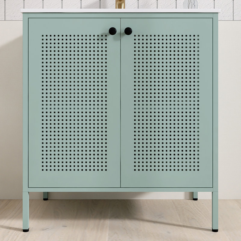 Meuble-lavabo simple 30 po avec plateau Awanda