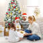 Arbre de Noël artificiel pin floqué-51504603