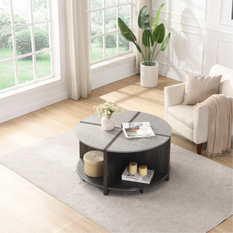 Table basse 4 pièces, Gris
