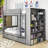 Aleiah Kids Twin Bunk Bed with Drawers-1270574564-1270574571
