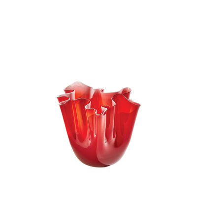 Handkerchief Handmade Glass Table Vase