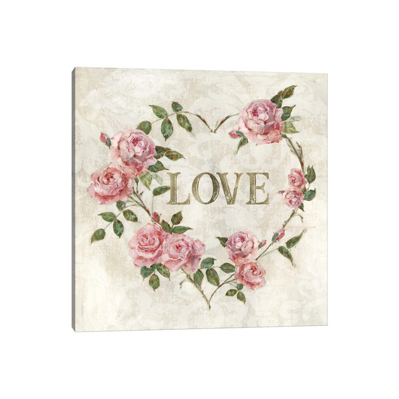 Love Heart by Sally Swatland - Gallery-Wrapped Canvas Giclée on Canvas, Canvas, 93.98 cm H x 93.98 cm W x 1.91 cm D