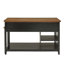 Îlot de cuisine avec plateau en bois manufacturé Fortville-1978428652