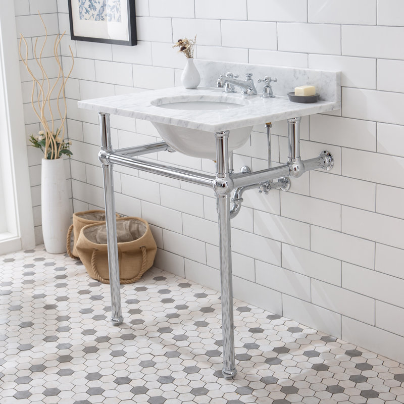 Ensemble de meuble-lavabo simple 30 po Copeland, Chrome