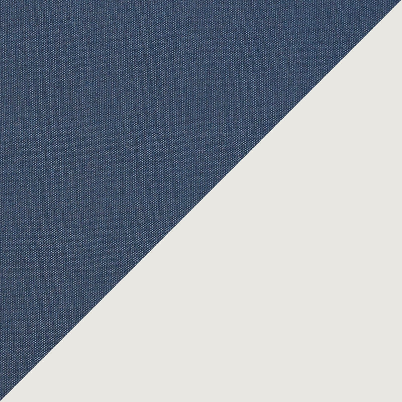 Outdoor Reversible Throw Pillow, 12" x 24", Spectrum Indigo/Natural