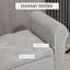 Banc de rangement avec repose-pieds HOMcom-1033901724-1033901726