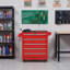  Armoire à outils 5 tiroirs avec rangement verrouillable et roulettes-1462406253