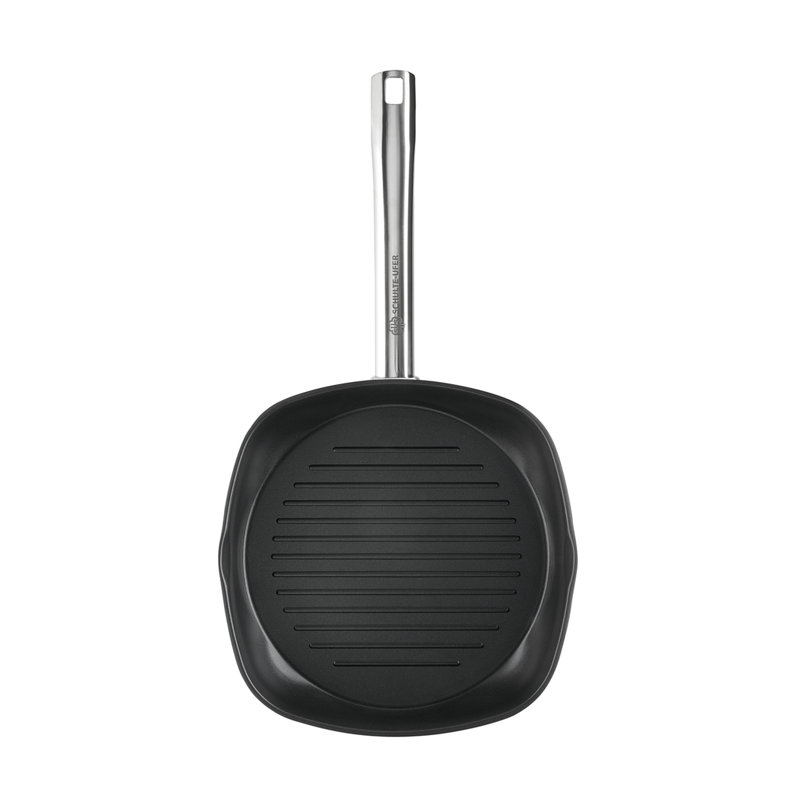 Fabiano 30cm Stainless Steel Grill Pan, 45.5cm L x 30cm W