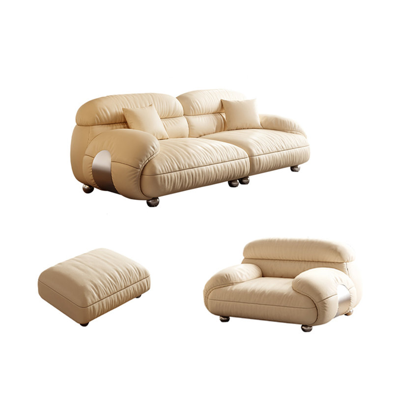 Traditional Chinese style straight row sofa set