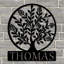 Décoration murale arbre de vie nom monogramme I-575020028-575128166-574005941