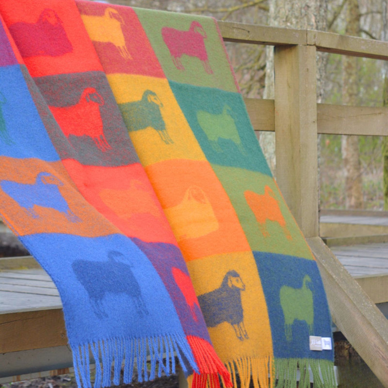 The Sheep Collection Throw Blanket