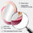 Pink And Gold Abstract Circles I - Pink Oval Wall Mirror Decor-298846882