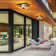 Dcaildz 2 -light Outdoor Flush Mount Ceiling Lights with Motion Sensor